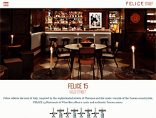 Tablet Screenshot of felice15goldstreet.com
